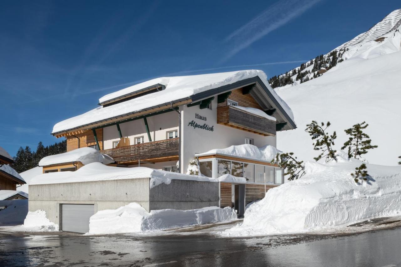 Haus Alpenblick Apartment Schrocken Bagian luar foto