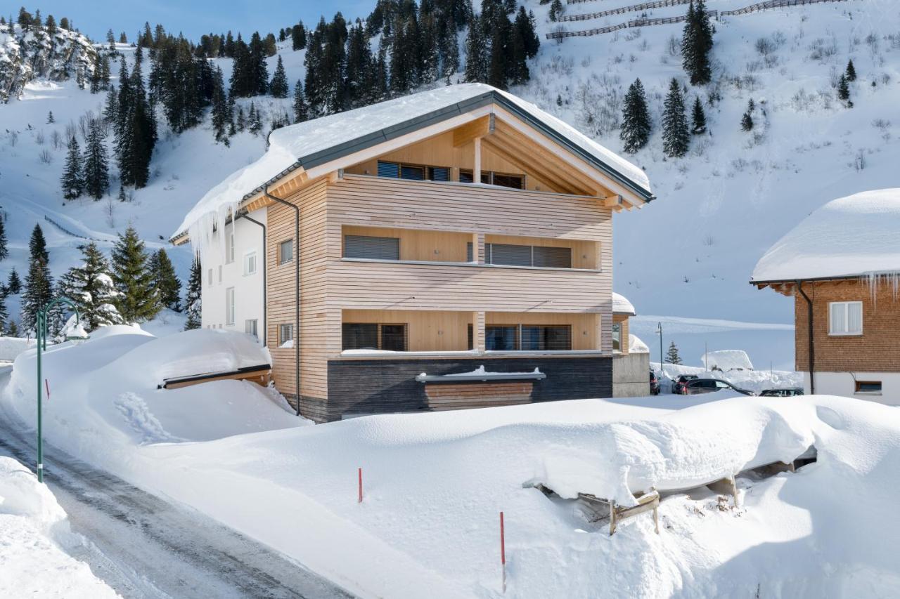 Haus Alpenblick Apartment Schrocken Bagian luar foto