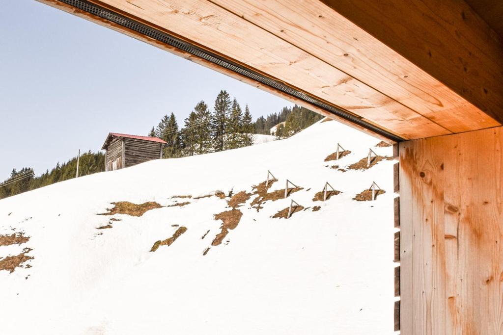 Haus Alpenblick Apartment Schrocken Bagian luar foto